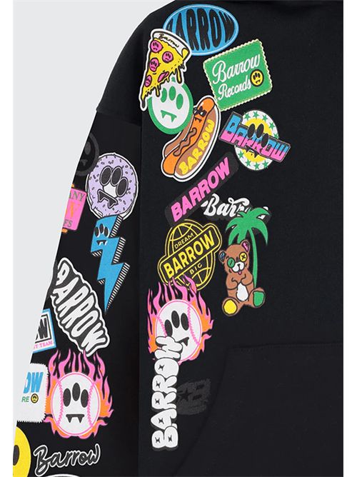Felpa stickers BARROW | S6BKJUHS086/110